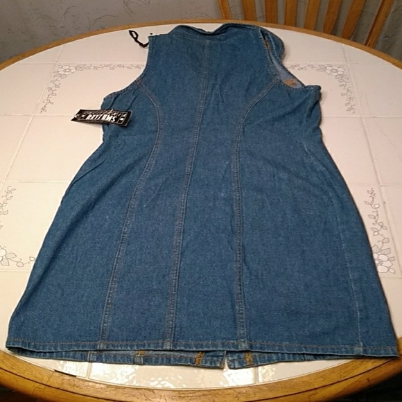 Size medium Long denim dress.     349 - Picture 2 of 2
